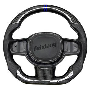Volant de voiture en fibre de carbone pour <span class=keywords><strong>Volvo</strong></span> XC40 S90 S60 V60 V90 S40 V40 XC60 XC90 – Modification améliorée - Product Image 5