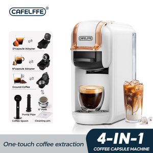 <span class=keywords><strong>Cafetera</strong></span> Eléctrica para Oficina en Casa: Automática, Compatible con Cápsulas, para Máquinas de Café de 20 Bares - Product Image 3