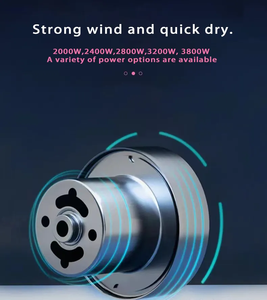 Usine durable 4 en 1 OEM ODM 1800W-3800W puissant coloré souffleur <span class=keywords><strong>de</strong></span> poils d'animaux sèche vent température réglable animaux souffleur d'air - Product Image 5