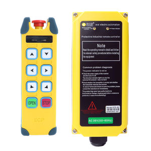 Factory Direct Sale 6 Single Speed Buttons High Energy Efficiency Industrial Wireless Crane Remote Control - Product Image 3