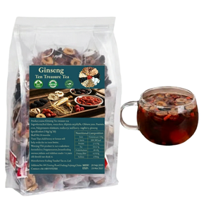 Thé aux dix trésors de ginseng, thé chinois naturel à base de plantes pour nettoyer les reins, détoxifier et soutenir la santé <span class=keywords><strong>du</strong></span> foie et des reins pour les hommes et les femmes - Product Image 1