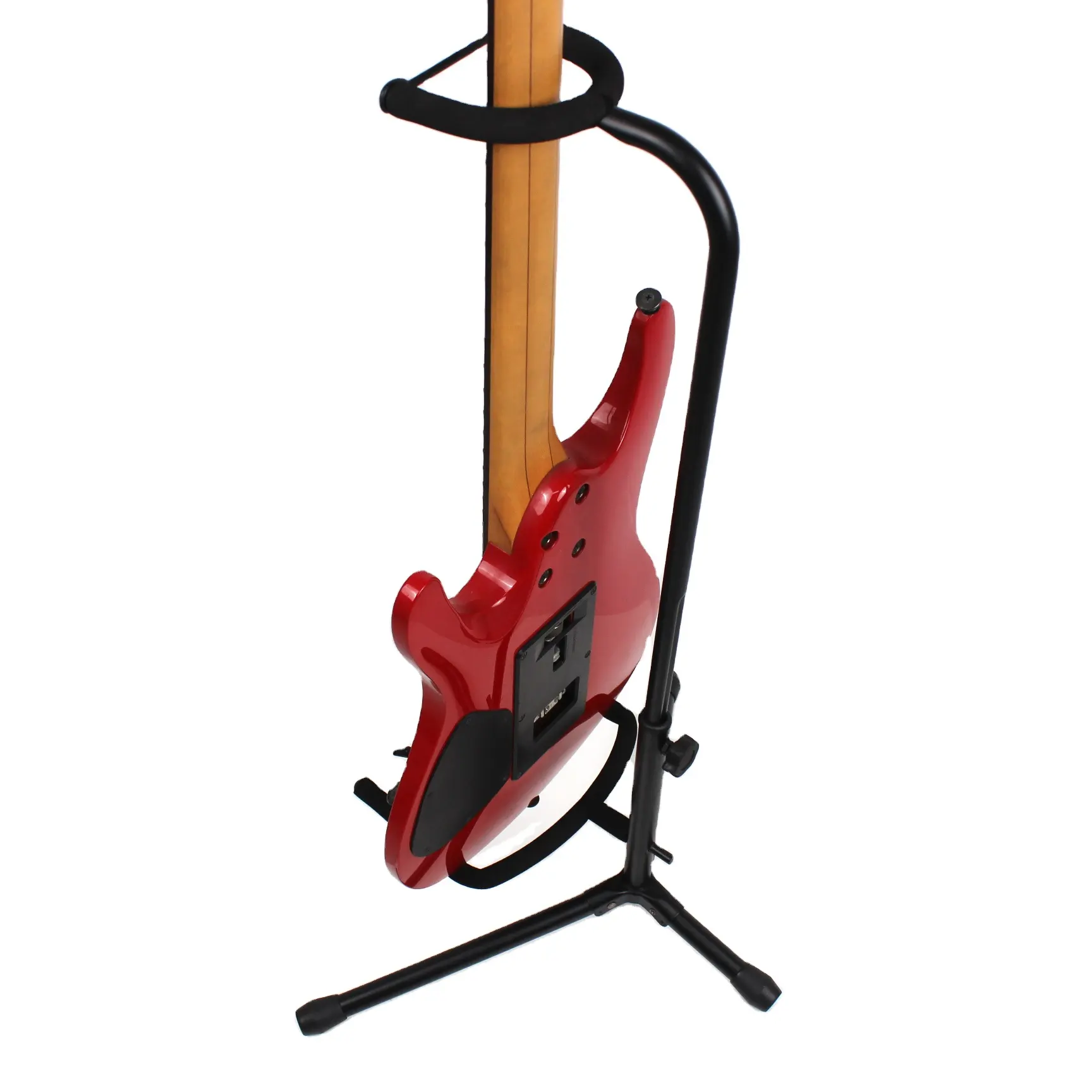 AGS170ZWB BOWEI Professional Adjustable Display Folding Music Instrument Accessory Multi Guitar Stand