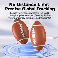 Traceur GPS OEM style rugby pour iOS, 3 couleurs, ABS 43mm, certifié MFi, anti-perte, cadeau B2B, fournisseur en gros