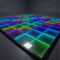Carrelage LED interactif 3D avec effet stéréoscopique pour parcs sportifs et jardins