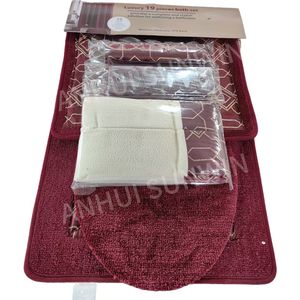 <span class=keywords><strong>Ensemble</strong></span> <span class=keywords><strong>de</strong></span> <span class=keywords><strong>tapis</strong></span> <span class=keywords><strong>de</strong></span> bain antidérapants brodés 19 pièces en gros, <span class=keywords><strong>rideau</strong></span> <span class=keywords><strong>de</strong></span> <span class=keywords><strong>douche</strong></span> imperméable, 1 <span class=keywords><strong>ensemble</strong></span> <span class=keywords><strong>de</strong></span> <span class=keywords><strong>tapis</strong></span> <span class=keywords><strong>de</strong></span> salle <span class=keywords><strong>de</strong></span> bain, crochets métalliques avec <span class=keywords><strong>tapis</strong></span> <span class=keywords><strong>de</strong></span> sol - Product Image 2