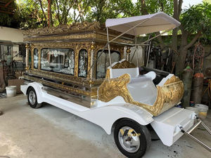 Véhicules de transport funéraire spécialisés, chariot à cercueil, cercueil remorqué à vendre - Product Image 5