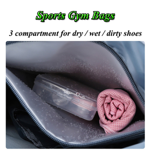 <span class=keywords><strong>Sac</strong></span> de <span class=keywords><strong>sport</strong></span> réglable à rayures, imperméable, avec compartiment sec et humide séparé, idéal pour la gym, le fitness, les loisirs et le <span class=keywords><strong>sport</strong></span> - Product Image 5