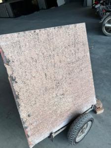 Dalles de granit rouge Kharda naturel de qualité supérieure Intérieur Extérieur Murs décoratifs modernes Carrelage Poli Grande Dalle de sol Conception graphique - Product Image 3