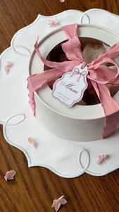 Boîtes à gâteaux de <span class=keywords><strong>mariage</strong></span> personnalisées en carton fantaisie de 4/6/8/10/12 pouces avec fenêtre pour produits de boulangerie, finition mate, vente en gros - Product Image 2