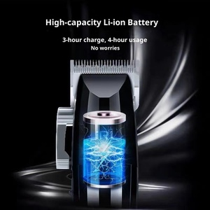 Máy cắt tóc pin xu hướng 2025, dụng cụ điện chuyên nghiệp cho nam, thợ cắt tóc - Product Image 4