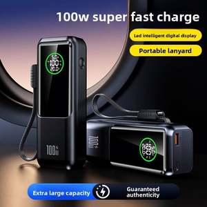 Power Banks Charge rapide 120w 30000mah Pd 100w Power Bank 100000 Mah 27000mah <span class=keywords><strong>Powerbank</strong></span> <span class=keywords><strong>65</strong></span> W pour ordinateur portable - Product Image 4