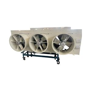 Precio de fábrica Material de aluminio duradero Enfriador de aire de descongelación eléctrica Congelación rápida Carne Pescado Intercambiador de calor de gran volumen - Product Image 5