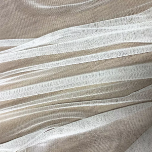 Tulle en soie naturelle 100% transparent et doux pour la décoration de <span class=keywords><strong>voile</strong></span> de mariée - Product Image 4