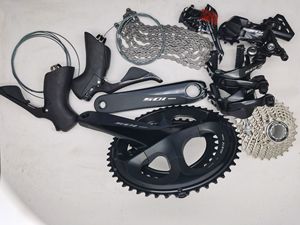 Grupo de Desviadores <span class=keywords><strong>SHIMANO</strong></span> 105 R7000 de 11 Velocidades, Palanca de Cambios R7000, Desviador Delantero y Trasero, Piñón 11-32T, Juego de Bielas R7100, Cadena - Product Image 3