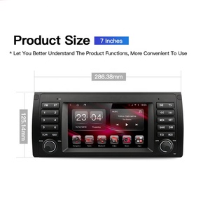 Navegación con reproductor Multimedia para coche <span class=keywords><strong>Android</strong></span> de 7 pulgadas para BMW E53 X5 1998-2006 Radio inalámbrica CarPlay AUTO SWC estéreo BT GPS WIFI DSP - Product Image 6