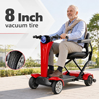 Trottinette pliable à 4 roues ES-L4 avec télécommande, moteur sans balais 500W, batterie 20Ah, étanche, personnalisée pour les grossistes en équipements pour personnes âgées