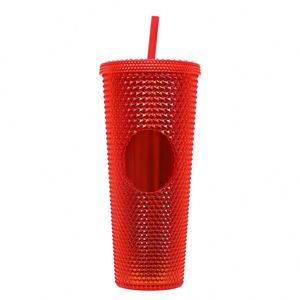 Diamond Radiant Goddess <b>Reusable</b> <b>Cup</b> Plastic Tumbler Matte Plastic Mugs 710ml 24oz Plastic Tumbler <b>Cup</b> with Lid and Straw - Product Image 4