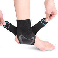 Offre Spéciale cheville soutien orthèse réglable cheville orthèse respirant élastique Nylon matériel confortable cheville Wrap sport Protection