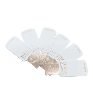 Benutzer definiertes Logo Parfüm Blotter Teststreifen Geprägtes Logo Parfümst reifen <span class=keywords><strong>Sniff</strong></span> Parfüm Test papier mit Logo-Druck - Product Image 6