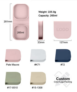 Diseño de <span class=keywords><strong>libro</strong></span> único, libre de Bpa, Grado Alimenticio, silicona, portátil, para viajes al aire libre, platos plegables para bebés, plato personalizado para <span class=keywords><strong>comer</strong></span> para niños - Product Image 2