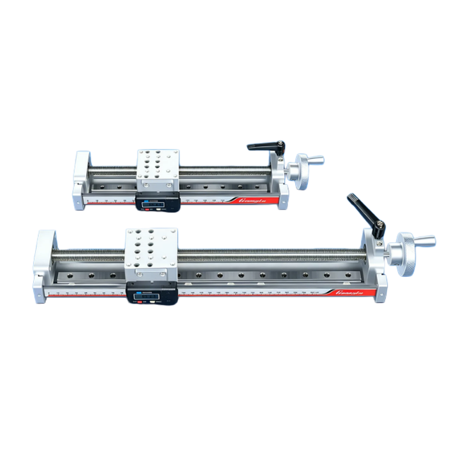 Compact Digital Display Manual Linear Module NS60-D T Lead Screw Lockable Dual Linear Guide XY Precision Positioning Stage