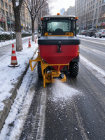 Nouvelle balayeuse à neige autoportée à essence avec pelle de poussée, composants principaux : moteur, engrenage, démarrage électrique, 1106 kg