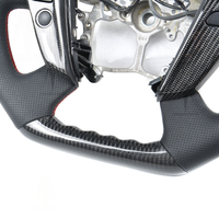 Volant en fibre de carbone adapté aux modèles TOYOTA Crown Prado 4 Runner Tundra Tacoma Corolla Rav4 Camry