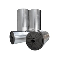 HUAYUE avec isolation thermique en feuille d'aluminium, rouleau en caoutchouc PVC, polystyrène, mousse NBR, ignifuge, couverture d'isolation à bulles de 10 mm