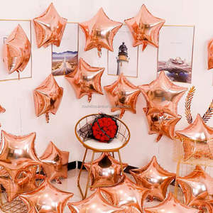 18-Inch Lucky Star Party Light Plate Aluminio Globo Navidad Pascua Boda Día de San Valentín Festival Decoraciones - Product Image 4