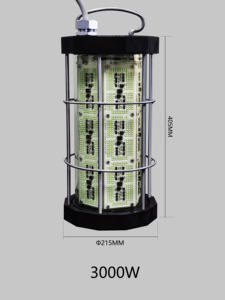IP68 Dereceli 3000W LED Balıkçılık Lambası Yeşil Renk 200m Aydınlatma Mesafesi Alüminyum Alaşım Sualtı Balıkçılığı için - Product Image 2
