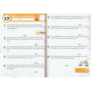 Libros de ejercicios de matemáticas Kumon en inglés para practicar problemas de texto para los grados 16 - Product Image 4