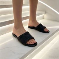 Sandales plates africaines tendance 2026 pour femmes - Sandales à bout unique avec filet résistant à l'eau
