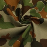 Tissu Ripstop NYCO tissé durable et respirant NC5050 Camouflage urbain moderne en nylon et coton pour uniformes et sacs