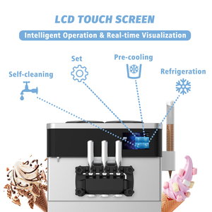 Hot bán mềm máy làm kem kinh doanh mềm phục vụ máy làm kem/<span class=keywords><strong>Ice</strong></span> <span class=keywords><strong>Cream</strong></span> Máy làm 6240(CE ETL phê duyệt) - Product Image 5