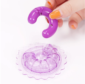 Vibrateur de mamelon pour femmes Vibrateur de sein féminin 1 paire/2PCS Strong Stimulus Nipple Clamps Vibrators - Product Image 6