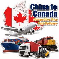 Agent d'expédition de dropshipping de la Chine vers le Canada et les États-Unis, service de fret aérien et maritime porte-à-porte DDP