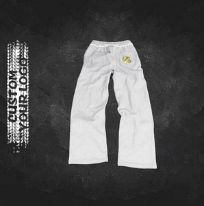 Pantalones Deportivos de Lona para Hombre, con Logotipo Personalizado, Impresión Serigráfica, Cintura Media, Frente Plano, Ligeros, Transpirables, Ecológicos, Servicio OEM - Product Image 1