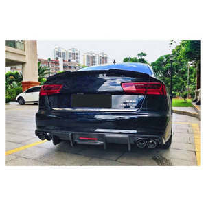 กันชนท้ายรถคาร์บอนไฟเบอร์ C7.5 <span class=keywords><strong>S6</strong></span> A6สไตล์ KB สำหรับรถยนต์ <span class=keywords><strong>Audi</strong></span> A6 <span class=keywords><strong>S6</strong></span> C7.5 2016 2017 <span class=keywords><strong>2018</strong></span> - Product Image 5