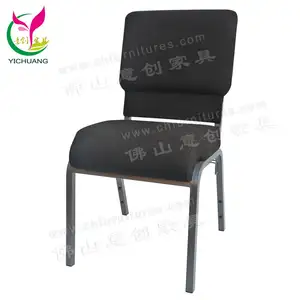 YC-G80 Australia Hot Sale Interlocking Padded Cheap Strong Used Church Chair