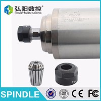 Poros listrik Motor berpendingin air sistem 220V 380V poros listrik opsional untuk pengukir CNC dan mesin bor