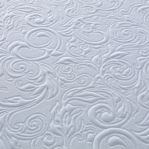 Colchón de látex de 10 pulgadas con memoria, espuma de alta densidad OEM/ODM, telas de punto de color blanco, embalaje de compresión, muebles de apartamento - Product Image 2