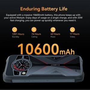 Teléfonos Inteligentes Resistentes Cubot de 6.583 Pulgadas G99 12GB+256GB Android 13 Móvil 10600mAh Cámara de Visión Nocturna Teléfono NFC Cubot King Kong 9 - Product Image 5