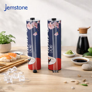 Vente d'usine, tube en papier pour emballage de sushi, cylindre rigide en carton, doublure en aluminium, portable, qualité alimentaire - Product Image 5