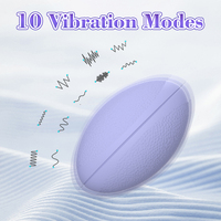 YLove Silikon-Massageball mit 10 starken Vibrationsmodi und Drucksensor-Modus für Körper-Muskelregeneration, Übung und Sport, leicht zu transportieren
