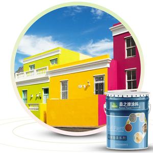 Colori di alta qualità rivestimento parete esterna weathesshield casa esterna vernici decorazione vernice emulsione anti crack cappotto liscio - Product Image 1