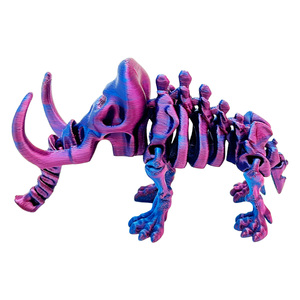 Figura de Esqueleto de Mamut Impresa en 3D, Articulada con Bisagras, Juguete de la Edad de Hielo, Decoración STEM para Escritorio, Regalo para Niños de 7 a 12 Años - Product Image 4