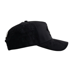 En stock 2025 – Casquettes Barbas G5 de qualité supérieure X Natanael Cano en daim chromé à large bord, casquettes de sport Snapback à barbe, or original - Product Image 3