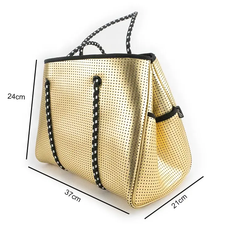 Новая индивидуальная большая клетчатая черная сумка-кошелек с металлическим покрытием для тенниса, Набор сумок через плечо из неопрена, летняя сумка-тоут с Пчелой и змеиной кожей