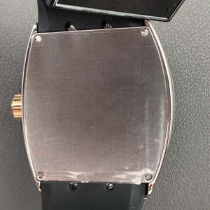 Nouvelle montre mécanique de luxe à cadran noir, résistante à l'eau jusqu'à 30 m, bracelet en cuir, pour homme - Product Image 5