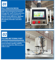 Machine d'emballage verticale automatique de bâtonnets de jus de fruits à 4 à 8 voies Sachet de glace à sac d'angle à plusieurs voies pour les aliments à remplir